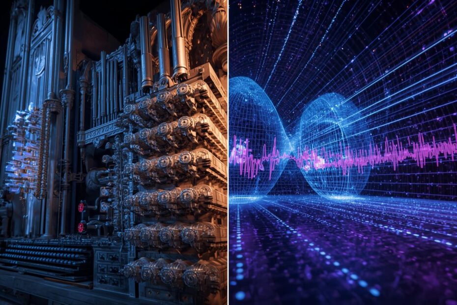 Image the sound and pipe organ